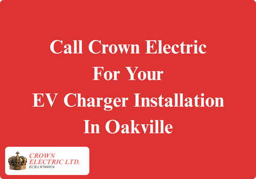 Call Crown Electric for EV Charger Installation Call for EV Charger Installation