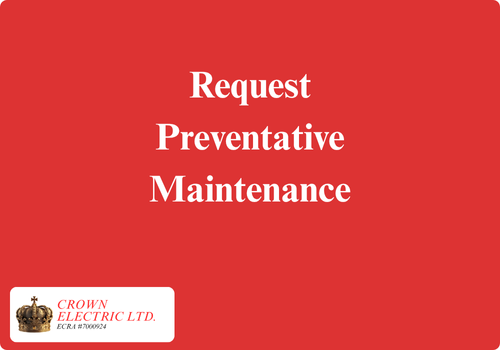 Request Preventative Maintenance request preventative maintenance