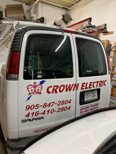 commercial electrician truck for Oakville commercial electrician truck for Oakville
