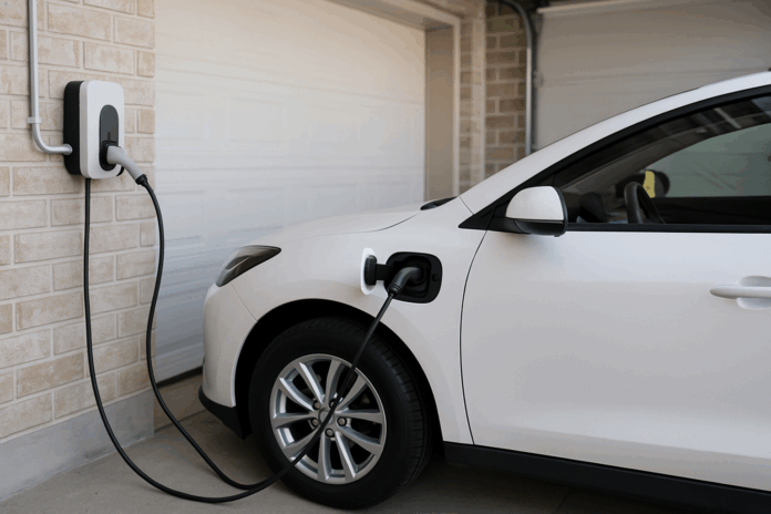 garage ev charger install garage ev charger install