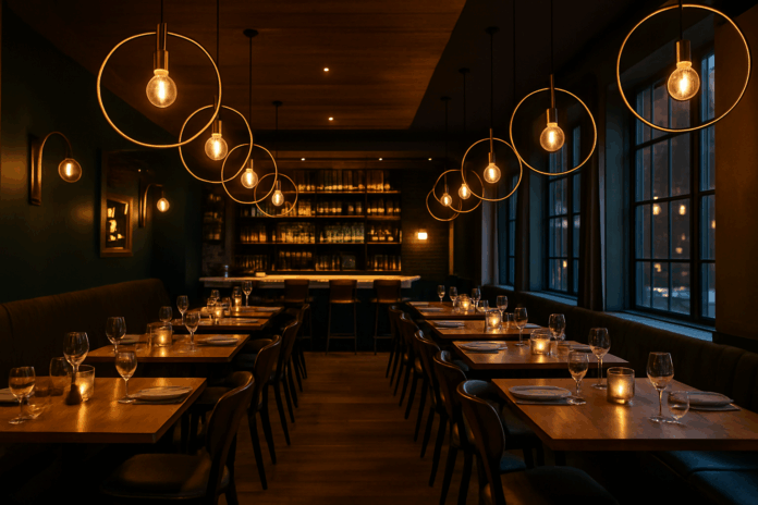 stylish indoor restaurant lighting stylish indoor restaurant lighting