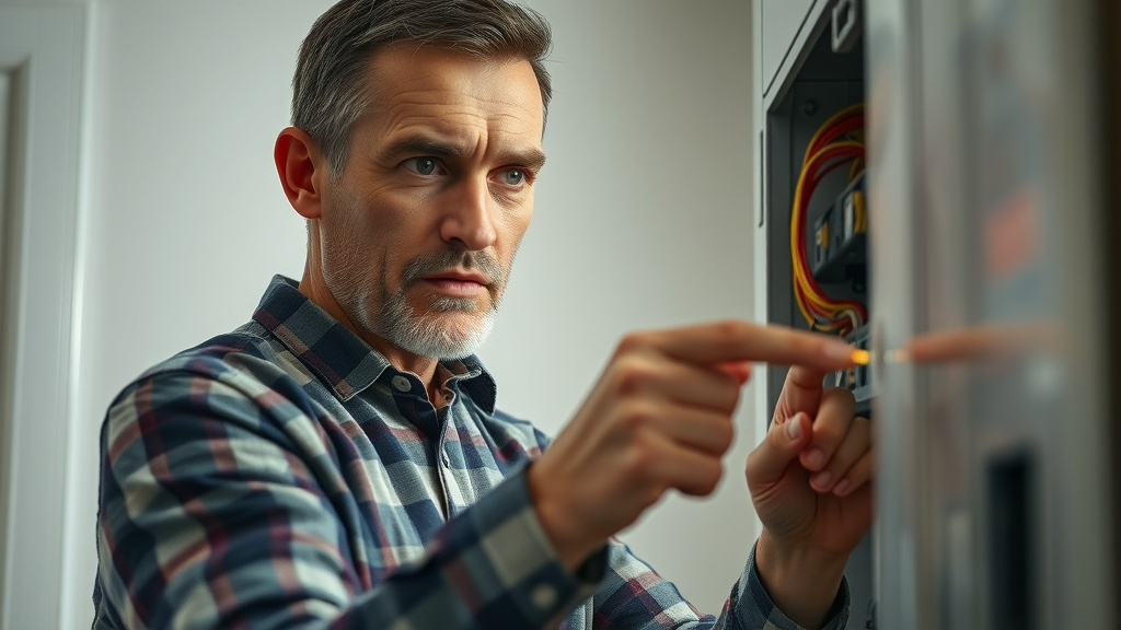 electrical installation mississauga electrician performing installation in Mississauga