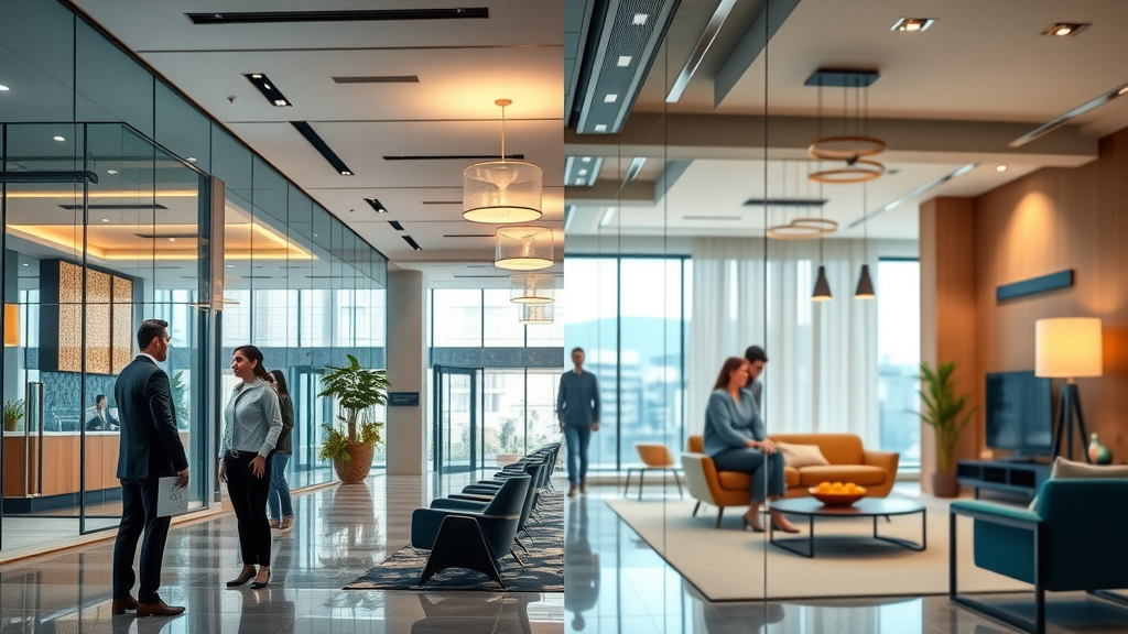 Modern commercial and residential lighting installation in Oakville Modern commercial and residential lighting in Oakville