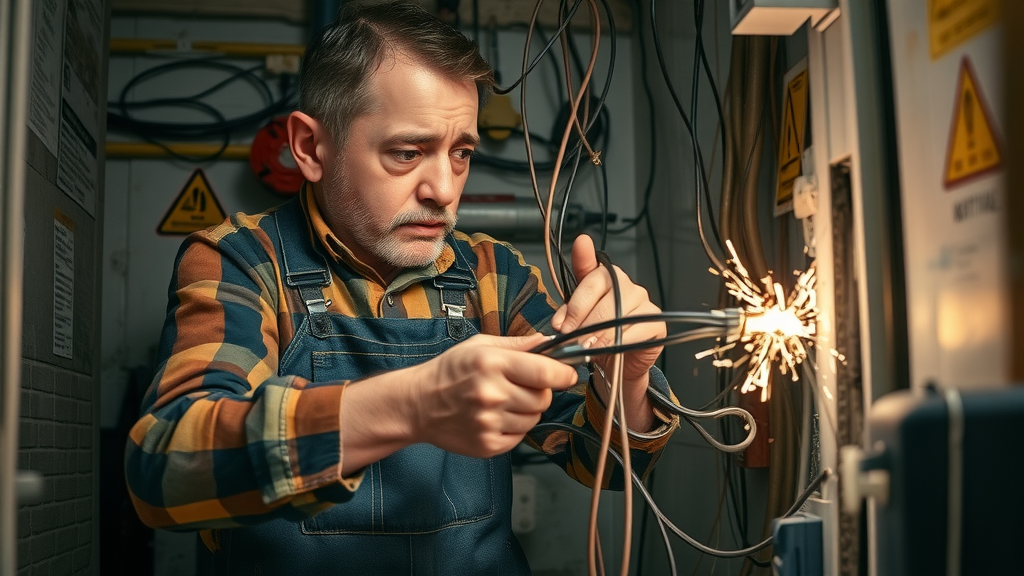 Rathwood electrician performing repair Rathwood electrician performing repair