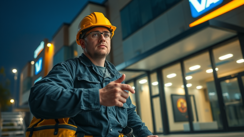 electircal contractor at Malton job site electrical contractor at Malton job