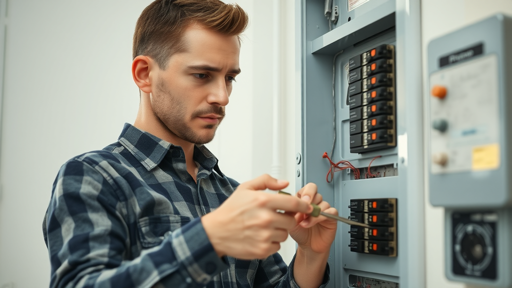 electircal panel in Erin Mills getting attention Electrical panel in Erin Mills getting attention