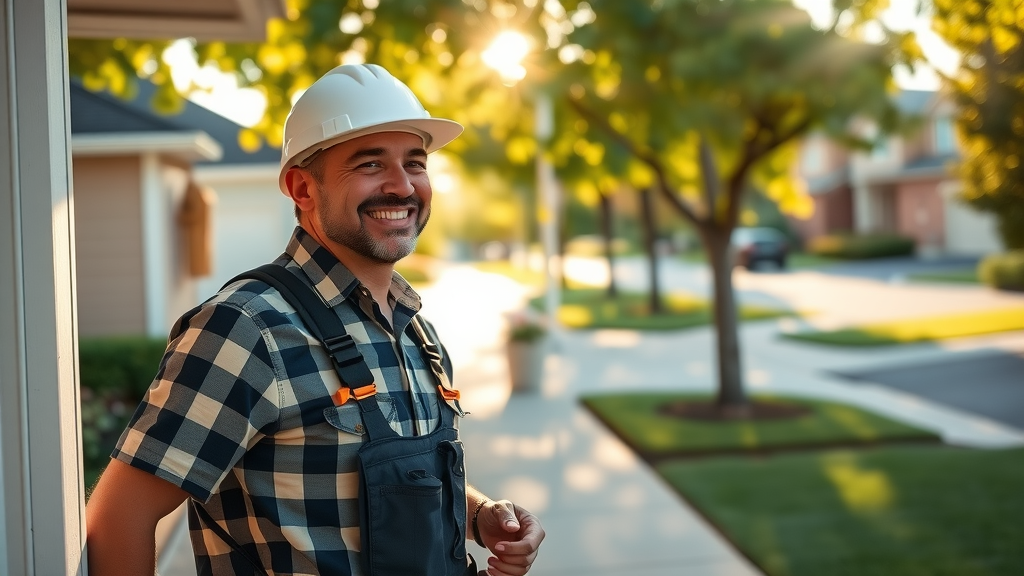 electrician leaving Applewood residence electrician leaving Applewood residence