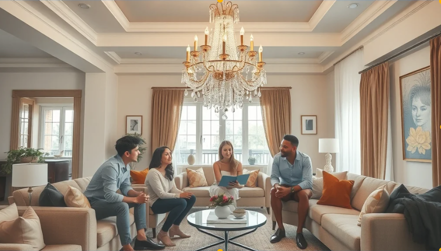 Chandelier Installation Etobicoke beautiful chandelier in Etobicoke home