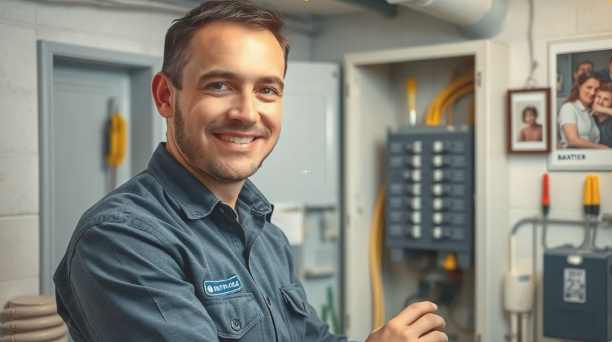 Electrical Installation Etobicoke electrician in Etobicoke performing an installation