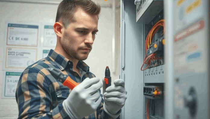 Electrician Claireville Claireville electrician at Etobicoke residence