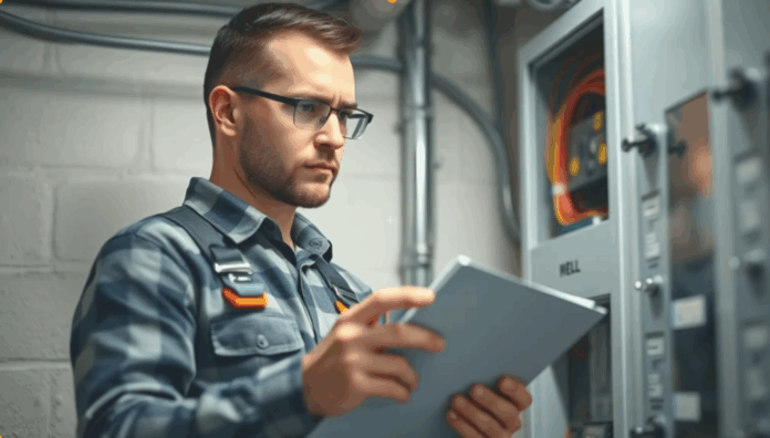 Electrician Highfield Highfield electrician in Etobicoke at job site