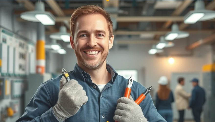 Electrician Richview Happy Richview electrician at Etobicoke area home