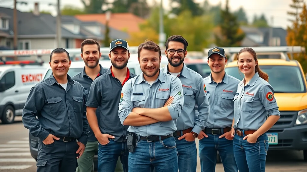 Friendly team of licensed electricians in Oakville ready for pool and hot tub wiring and electrical services.