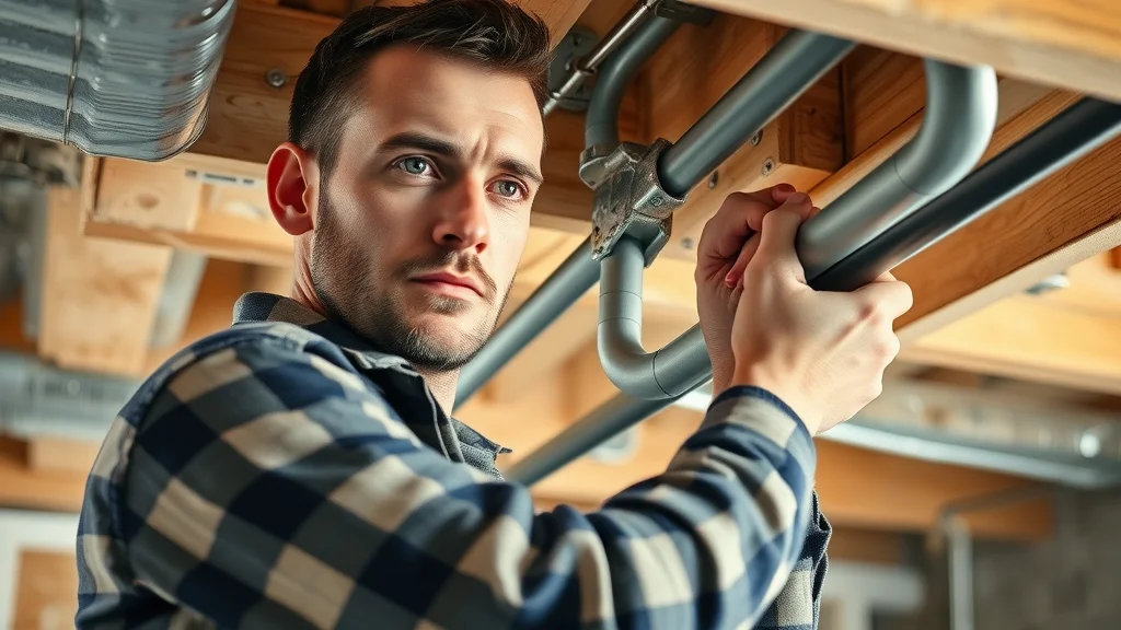 Electrician installing conduit for basement renovation Burlington electrical wiring
