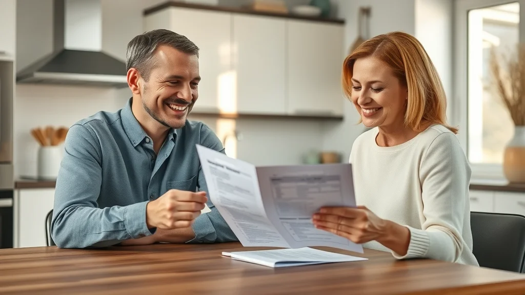 Oakville residents asking licensed electrician questions about electrical safety inspection Oakville at a bright kitchen table