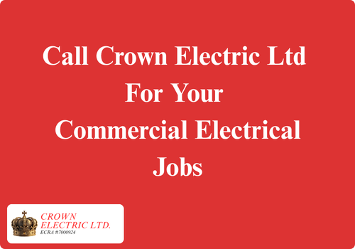 call for commercial electical jobs