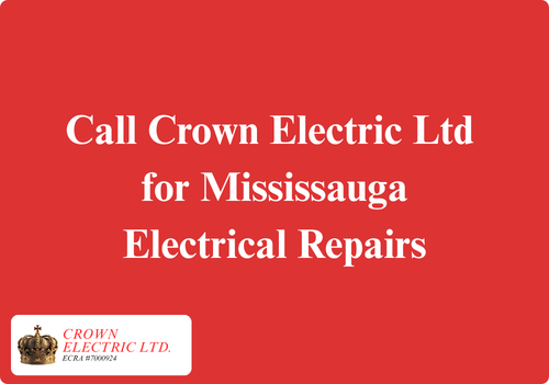 call for mississauga electrical repairs