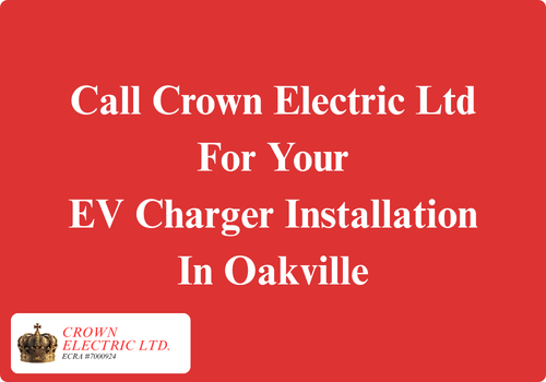 ev charger installation in Oakville