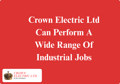 wide reange of industrial jobs